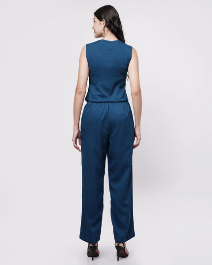 Teal Blue Co-ord Set