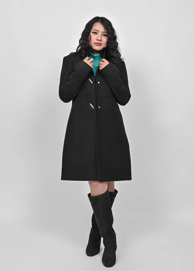 Black Valor Long Coat