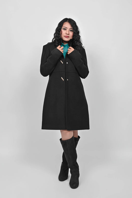 Black Valor Long Coat