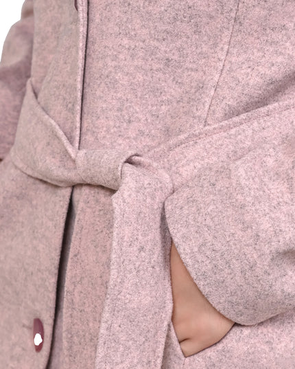 Blush Mist Long Coat