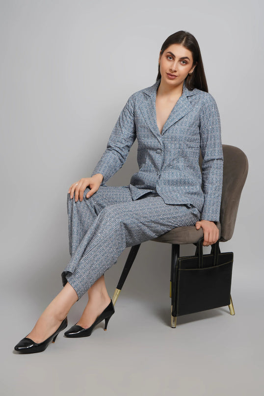 Tailored Vintage Embriodered Co-ord Set