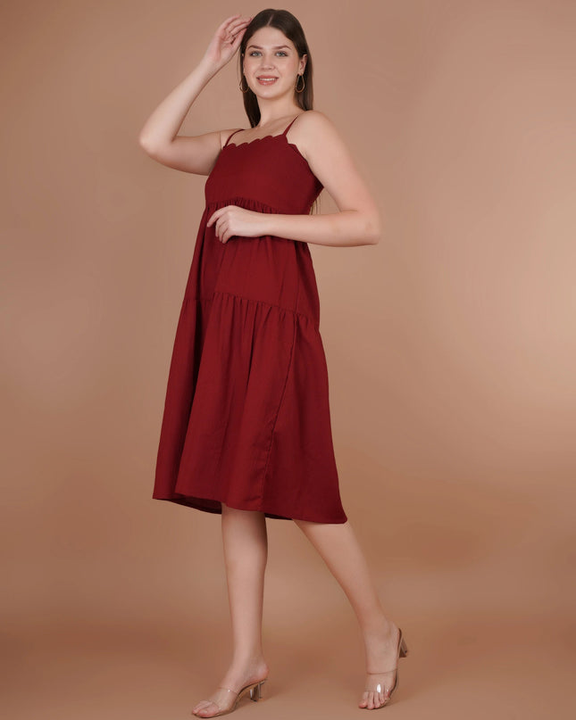 Scarlet Gresh Midi Dress MYMASHA