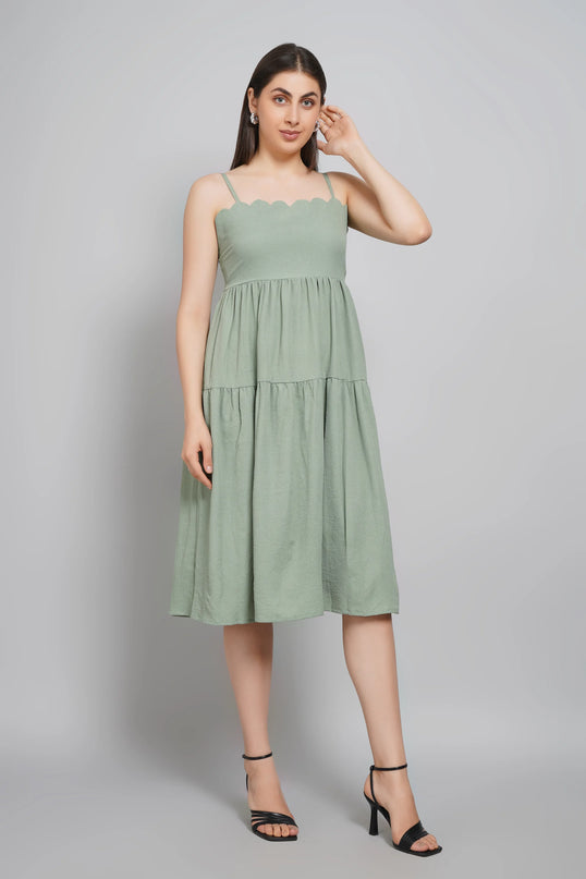 Breezy Charm Tiered Sundress