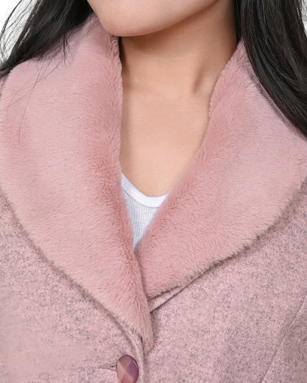 Blush Mist Long Coat