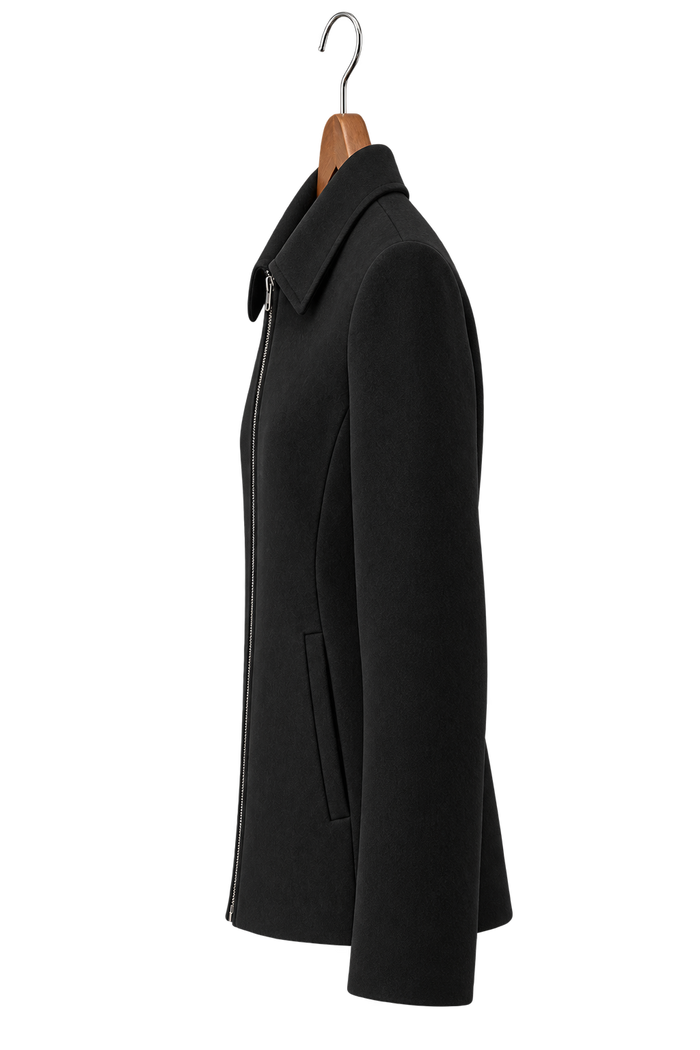 MYMASHA selected product 08 — AI reconstructed side hanger view