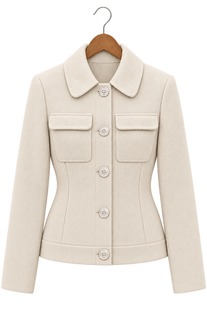 MYMASHA selected product 09 — AI reconstructed front hanger view