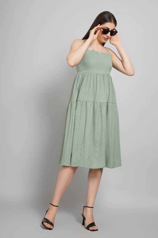 Breezy Charm Tiered Sundress