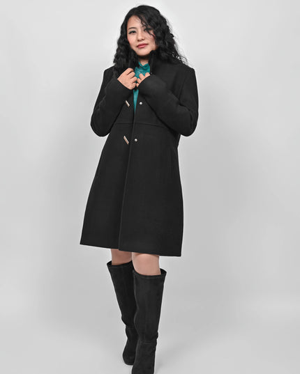Black Valor Long Coat