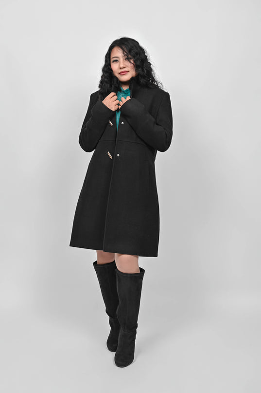Black Valor Long Coat